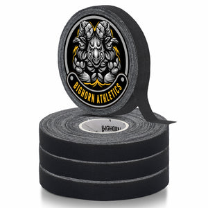 Premium Competition Finger Tape, 4-Rolls, Black