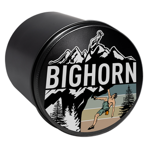 Climber Series Black Tin Can Holder for Climbers Tape, Large - Tape Not Included (Male)