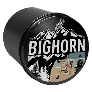 Climber Series Black Tin Can Holder for Climbers Tape, Large - Tape Not Included (Female)