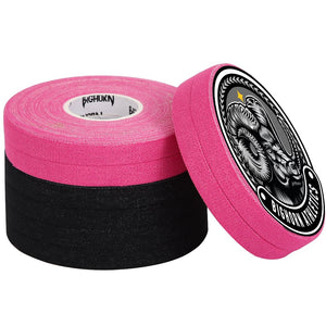 Jiu Jitsu Finger Tape, 8-Rolls, Black & Pink