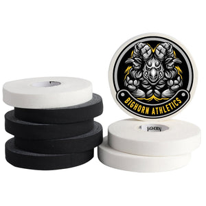 Premium Competition Tape, 8-Rolls, Black/White Assorted