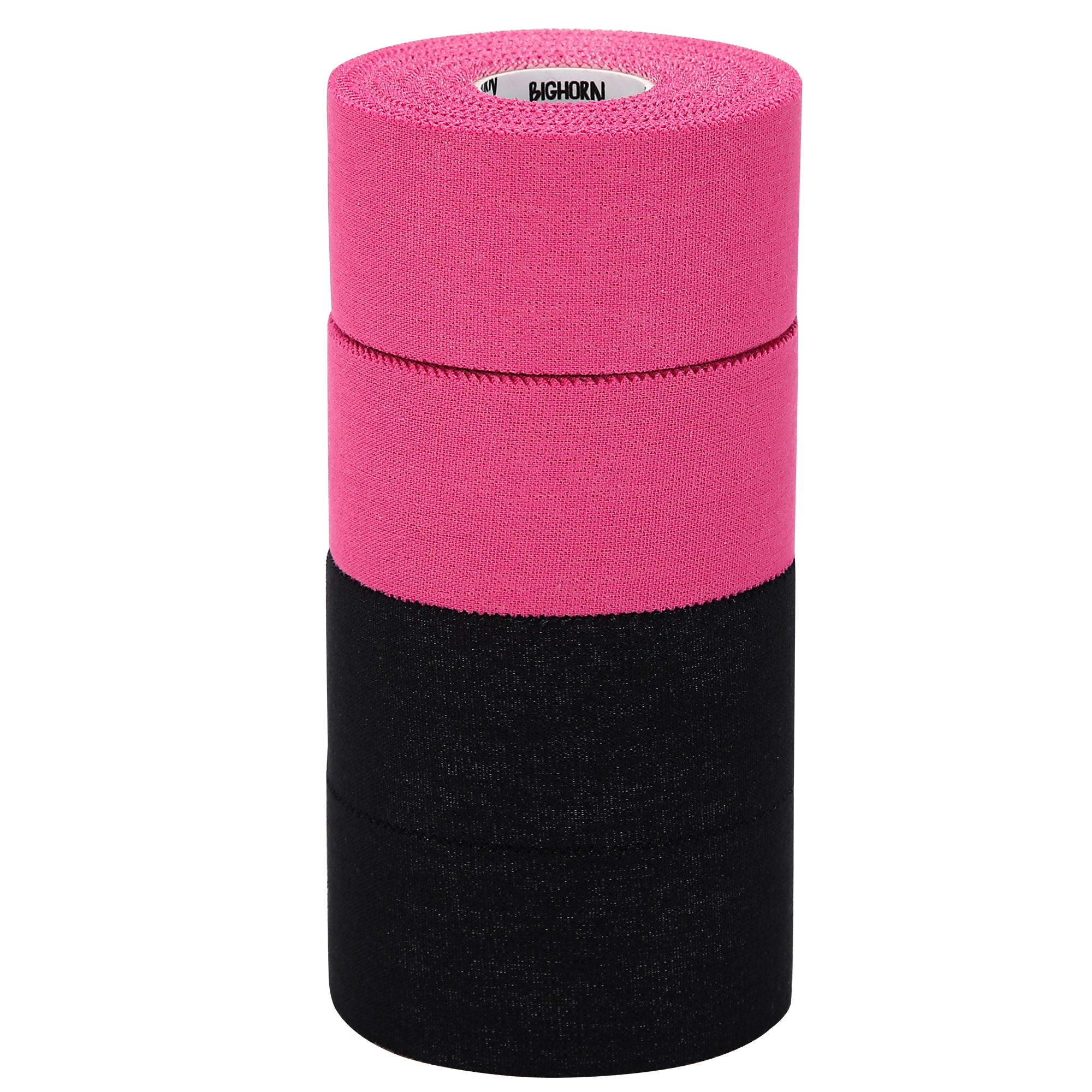 EZ-Tear Athletic Sports Tape, 1.5-Inch x 45-feet, 4-Rolls (Black & Pink)