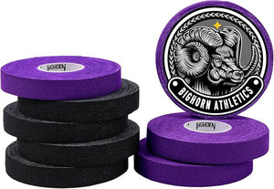 Jiu Jitsu Finger Tape, 8-Rolls, Black & Purple