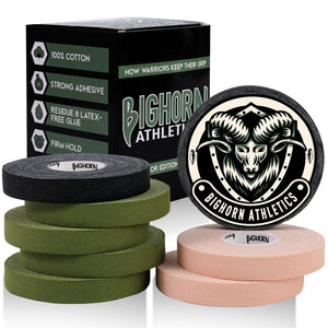 Warrior Edition, 8-Rolls, Military Green, Black, Nude