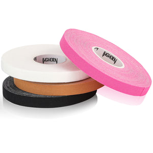 Premium Competition Finger Tape, 4-Rolls, 0.3-Inch, Black, White, Pink, Nude
