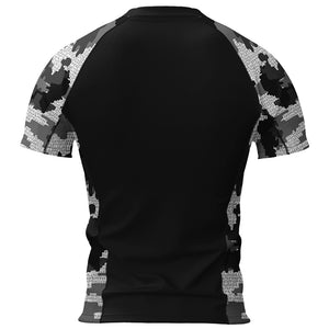 Jiu Jitsu Rash Guard – Alpine White Camo