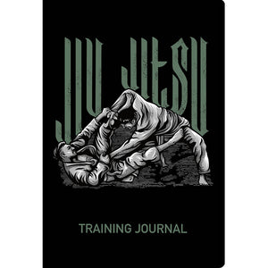 Jiu Jitsu Journal: Goals, Health & Wellness, Military Green