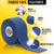 EZ-Tear Athletic Sports Tape, 1.5-Inch x 45-feet, 4-Rolls (Blue)