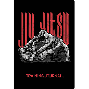 Jiu Jitsu Journal: Goals, Health & Wellness, Red