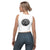 "The Classic" Women's Workout Crop Top (White)