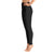 "Iron Sharpens Iron" Women's Yoga Leggings with Pockets (Black)