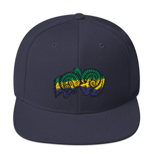 Brazilian Ombre Bighorns Snapback Hat