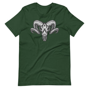 Men's Bighorn Sheep Skull, Pre-shrunk T-Shirt