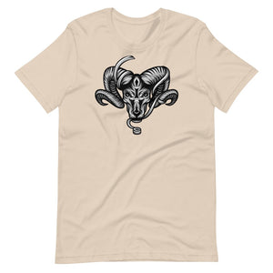 Men's "Iron Sharpens Iron" Jiu Jitsu Ram, Pre-Shrunk T-Shirt