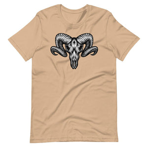 Men's Bighorn Sheep Skull, Pre-shrunk T-Shirt