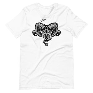 Men's "Iron Sharpens Iron" Jiu Jitsu Ram, Pre-Shrunk T-Shirt
