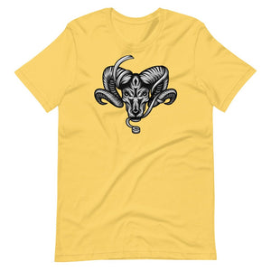 Men's "Iron Sharpens Iron" Jiu Jitsu Ram, Pre-Shrunk T-Shirt