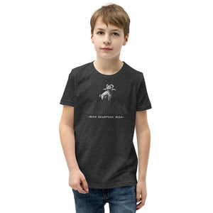 "Iron Sharpens Iron" Youth Short Sleeve T-Shirt