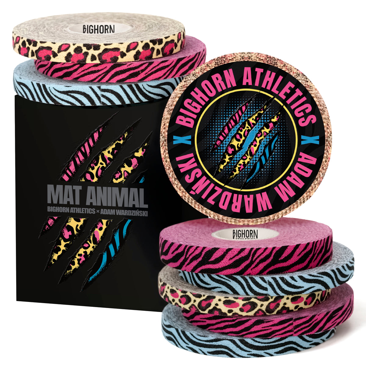 Bighorn X Adam Wardziński — Mat Animal Tape — Assorted Pattern