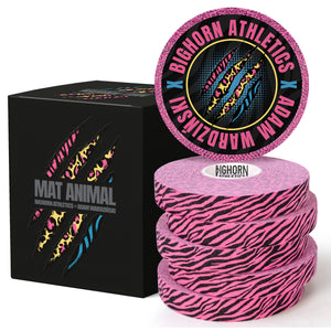 Bighorn X Adam Wardziński — Mat Animal Tape — Zebra Pattern