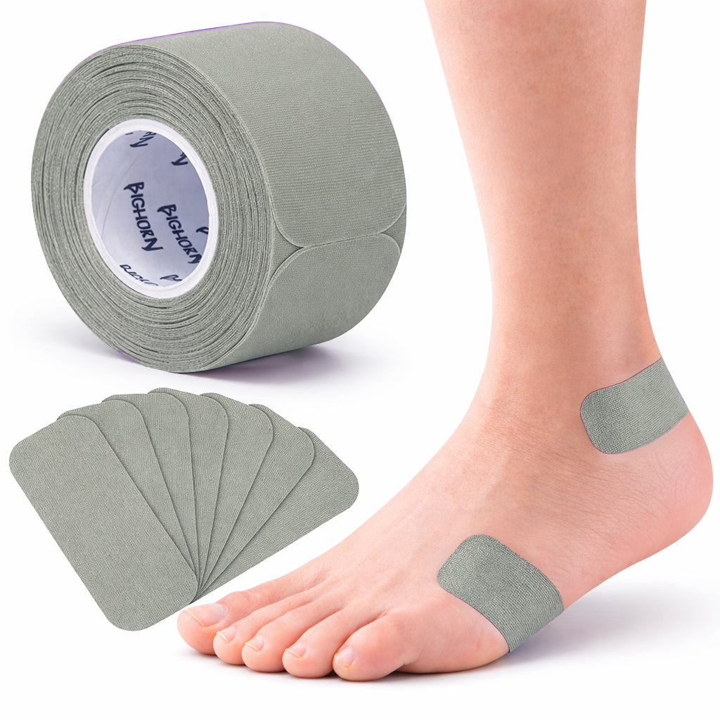 Blister Prevention Tape for Fingers &amp; Feet, Grey, 1-Pack