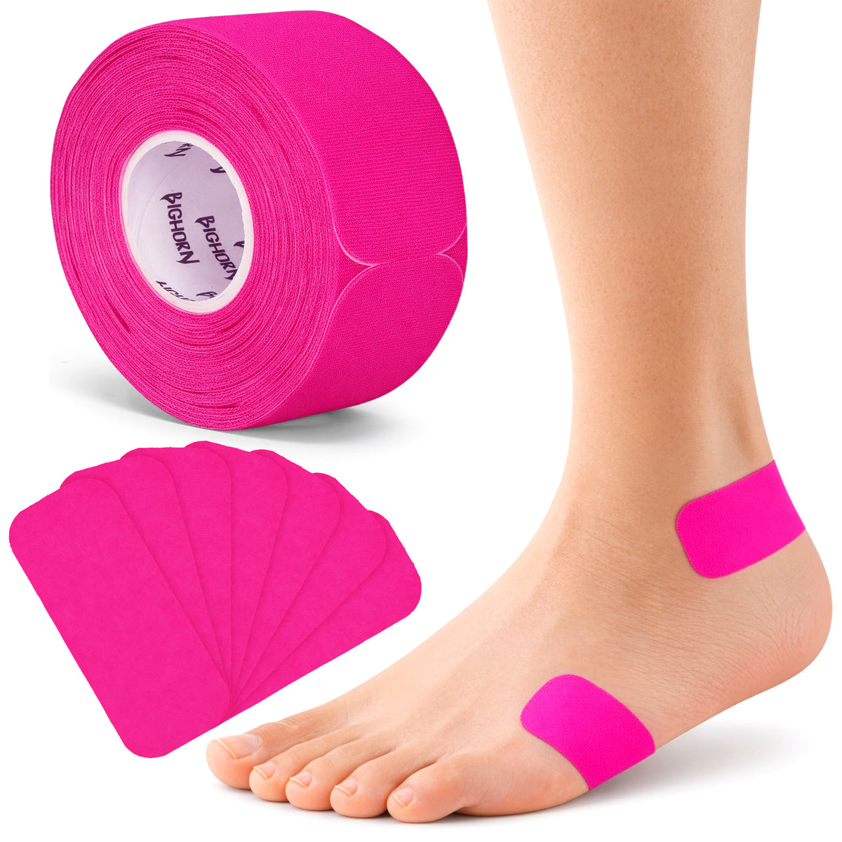 Blister Prevention Tape for Fingers &amp; Feet, Pink, 1-Pack