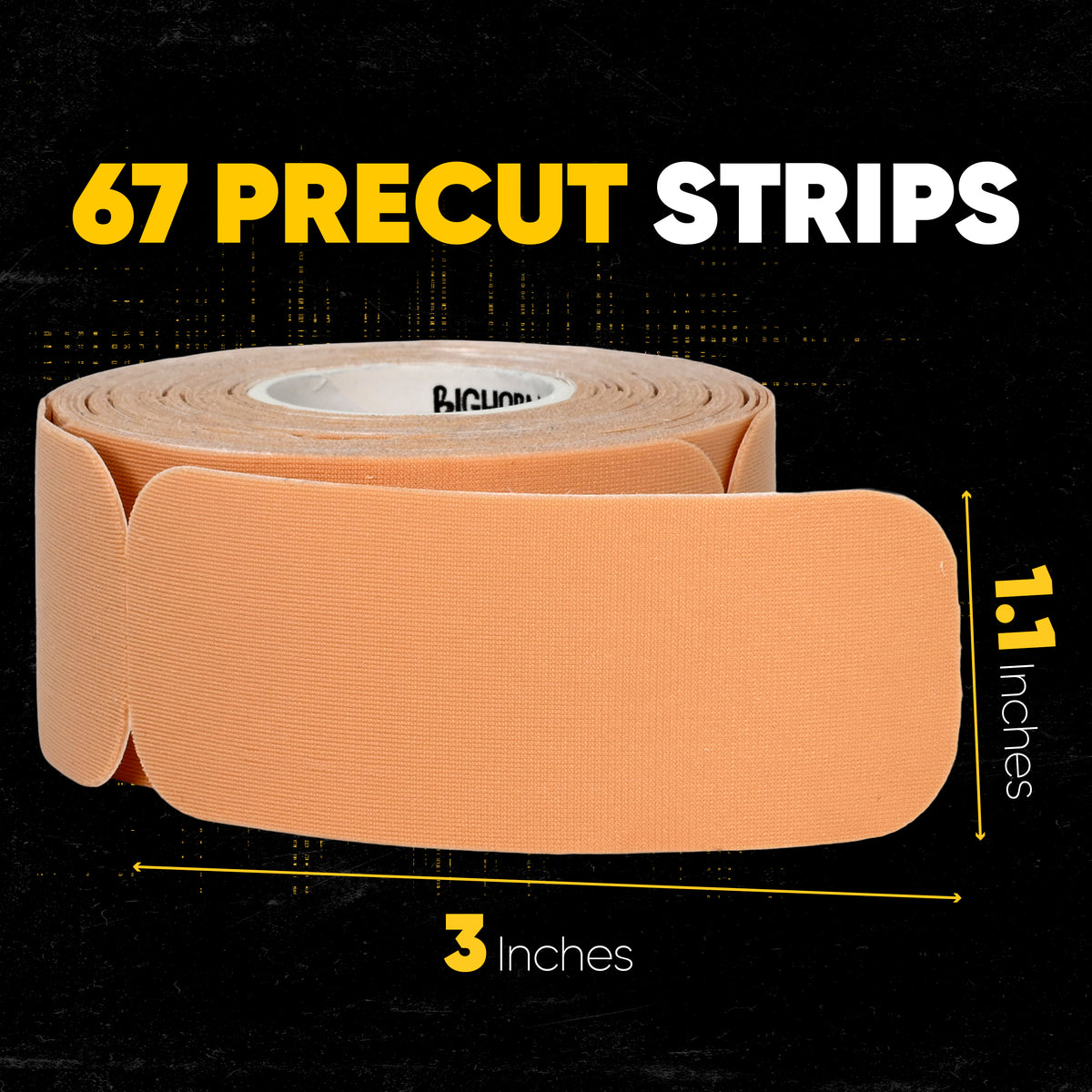 Blister Prevention Tape for Fingers &amp; Feet, Nude, 1-Pack