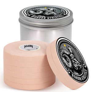 Jiu Jitsu Finger Tape with Tin Case, 8-Rolls, Nude