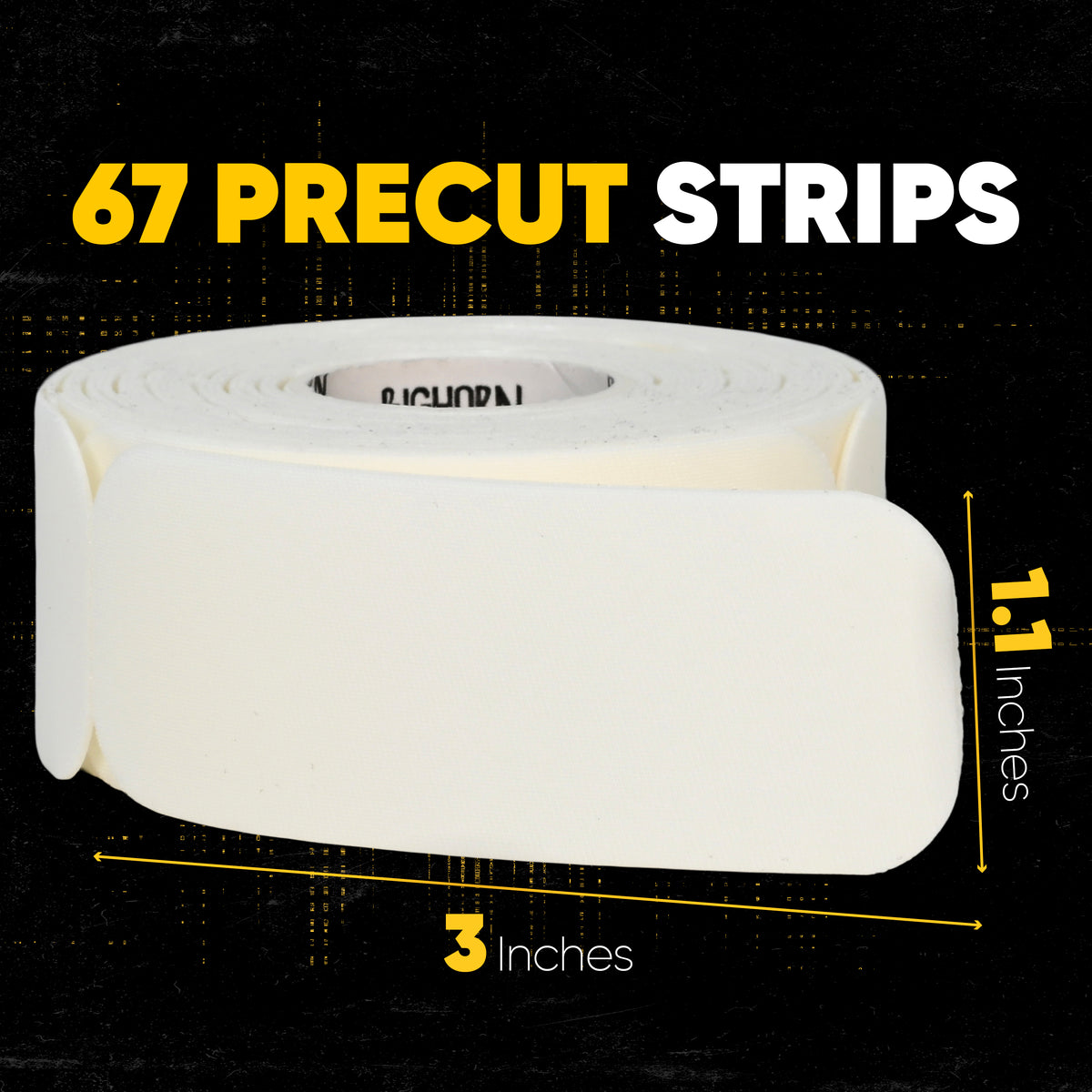 Blister Prevention Tape for Fingers &amp; Feet, White, 1-Pack