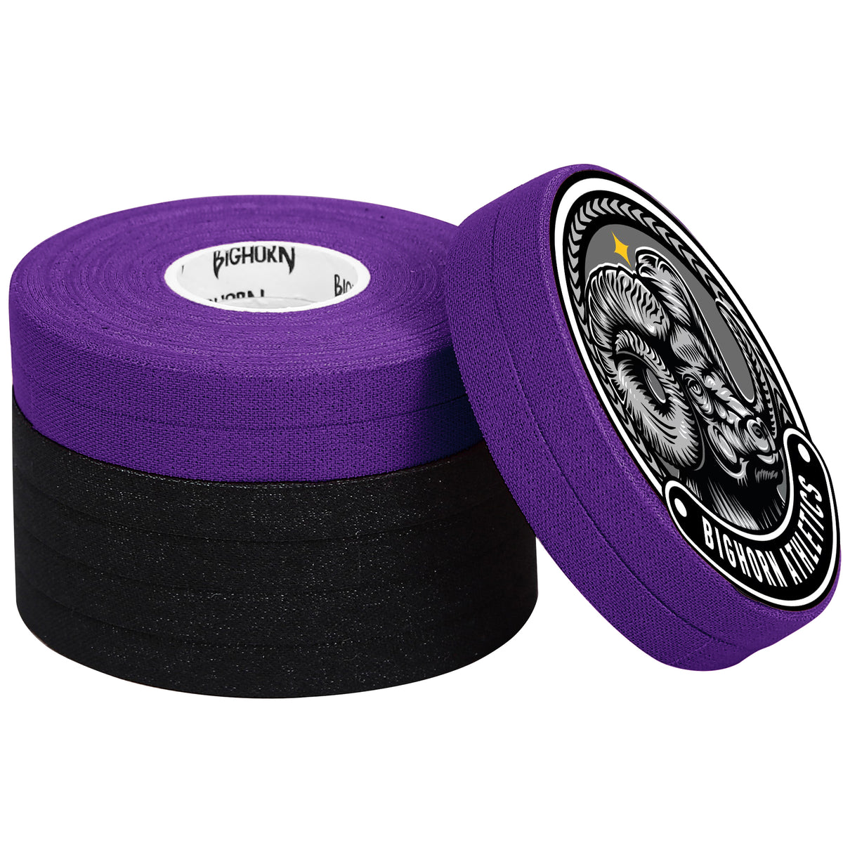 Jiu Jitsu Finger Tape, 8-Rolls, Black &amp; Purple