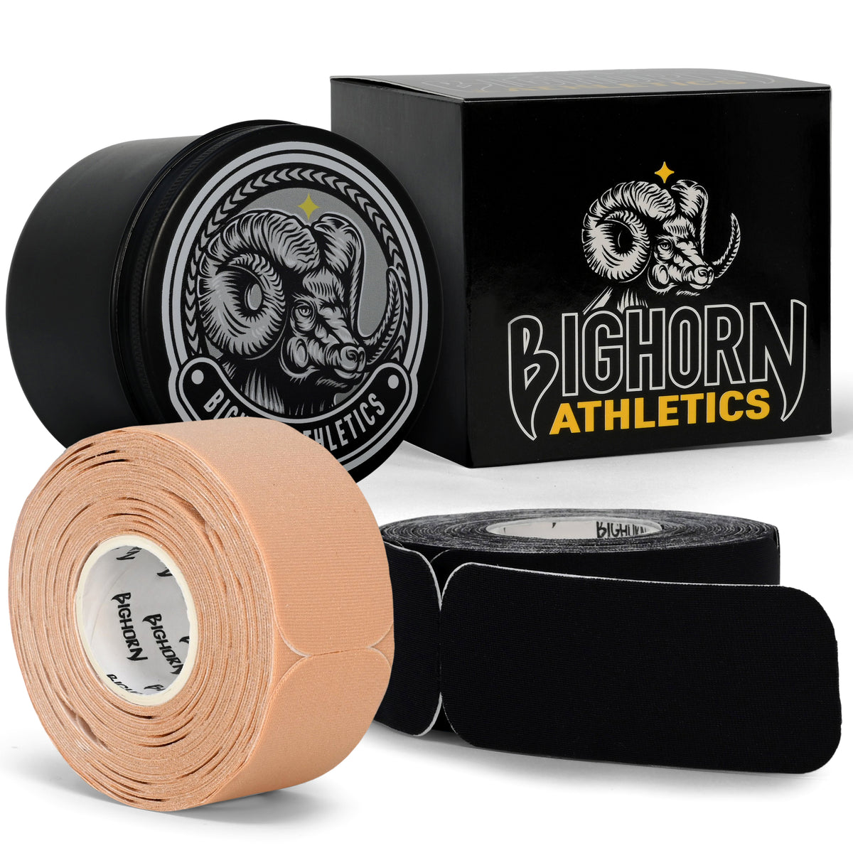 KT Blister Prevention Tape for Fingers &amp; Feet, Black &amp; Nude