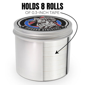 Pro-Series Silver Tin Can Holder, Medium - Tape Not Included