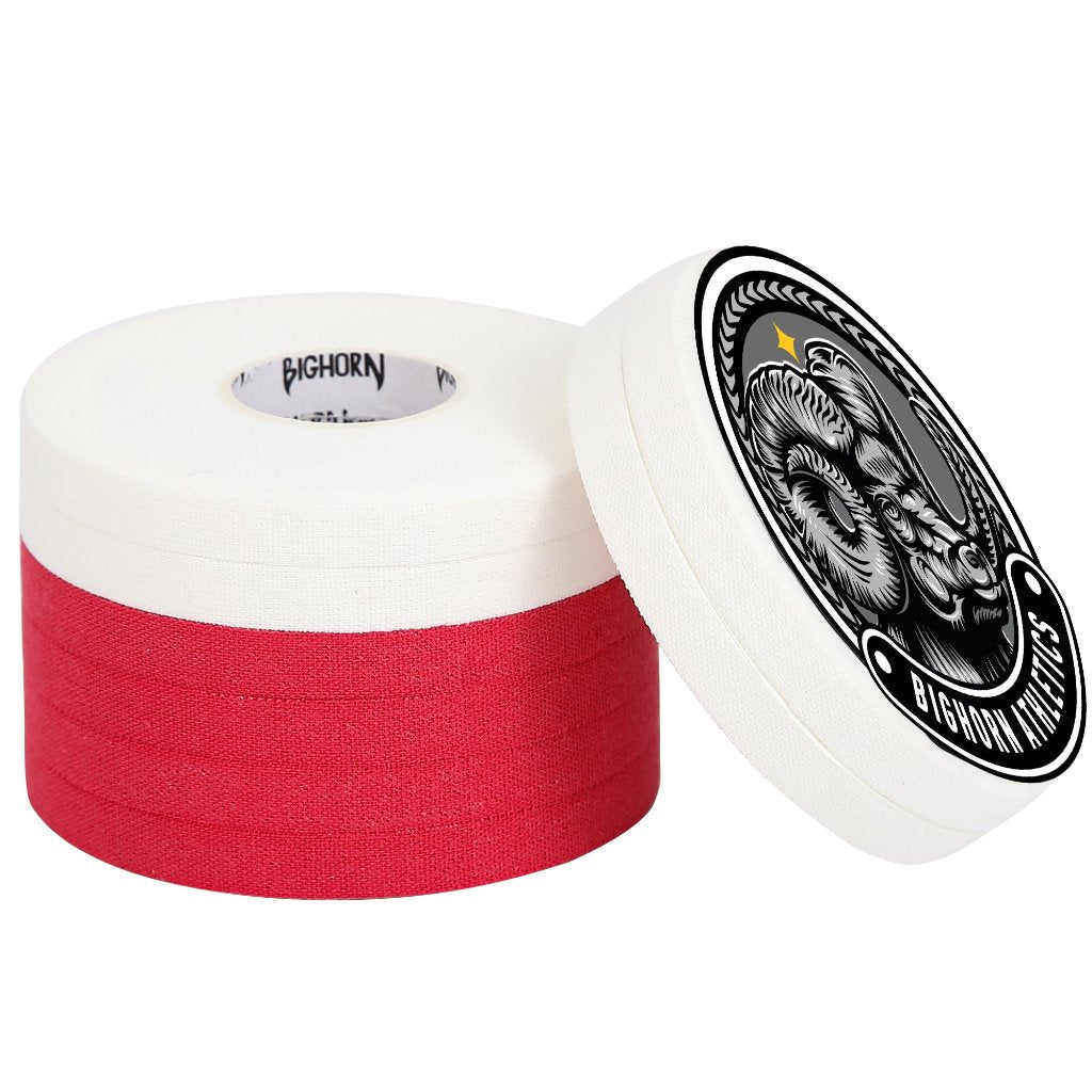 Jiu Jitsu Finger Tape, 8-Rolls, Red &amp; White