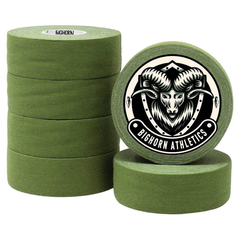 Boxing &amp; Athletic Sports Tape, 1-Inch x 45-feet, 6-Rolls (Military Green)