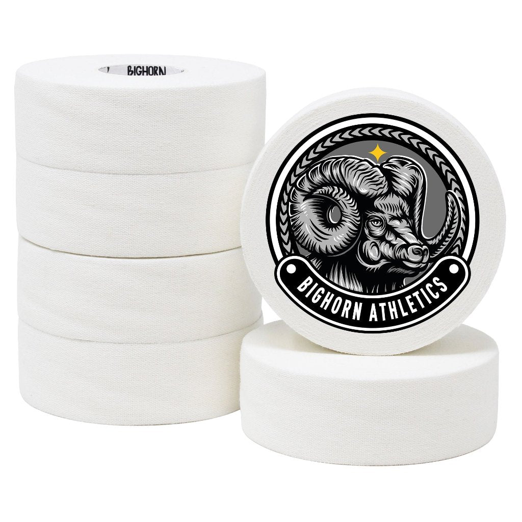 Boxing & Athletic Sports Tape, 1-Inch x 45-feet, 6-Rolls (White)