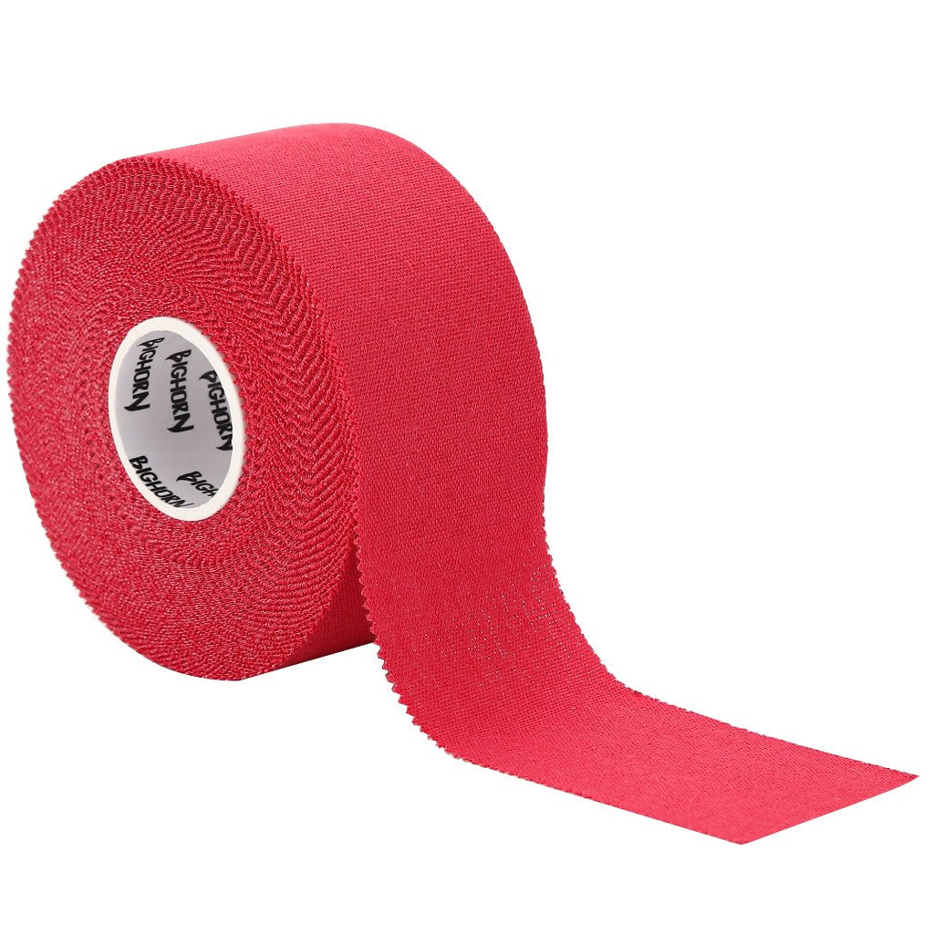 EZ-Tear Athletic Sports Tape, 1.5-Inch x 45-feet, 4-Rolls (Red)