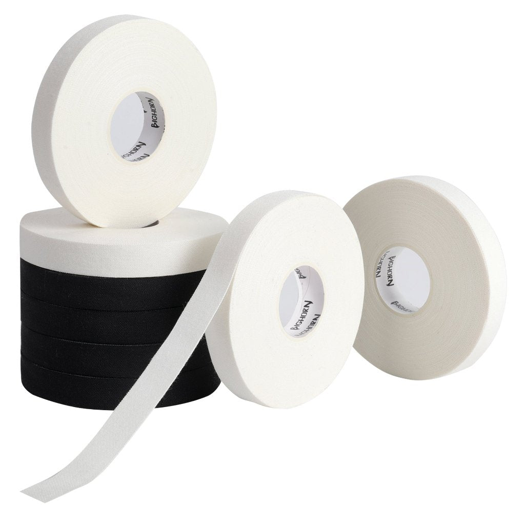 Premium Competition Tape, 8-Rolls, Black/White Assorted