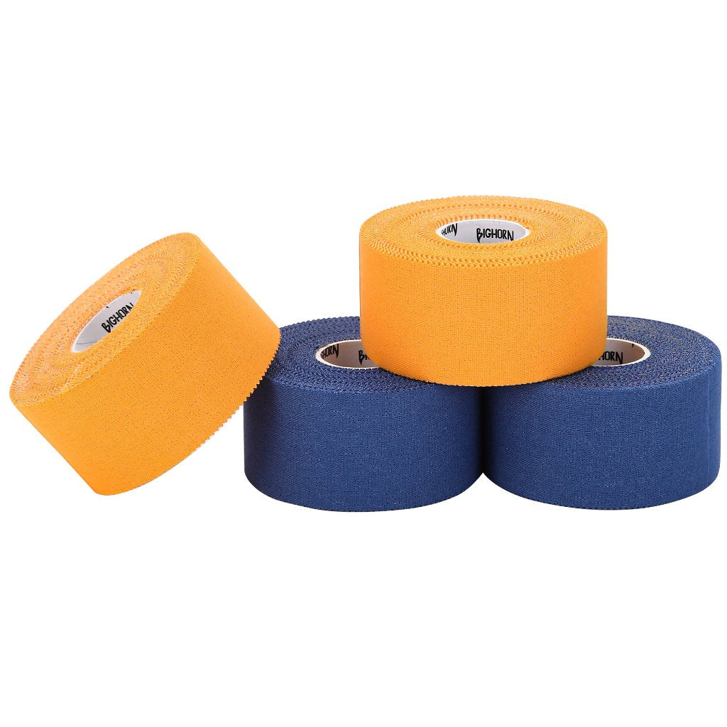 EZ-Tear Athletic Sports Tape, 1.5-Inch x 45-feet, 4-Rolls (Blue &amp; Orange)
