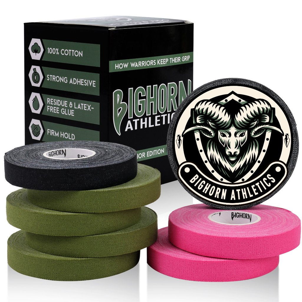 Warrior Edition, 8-Rolls, Military Green, Black, Pink