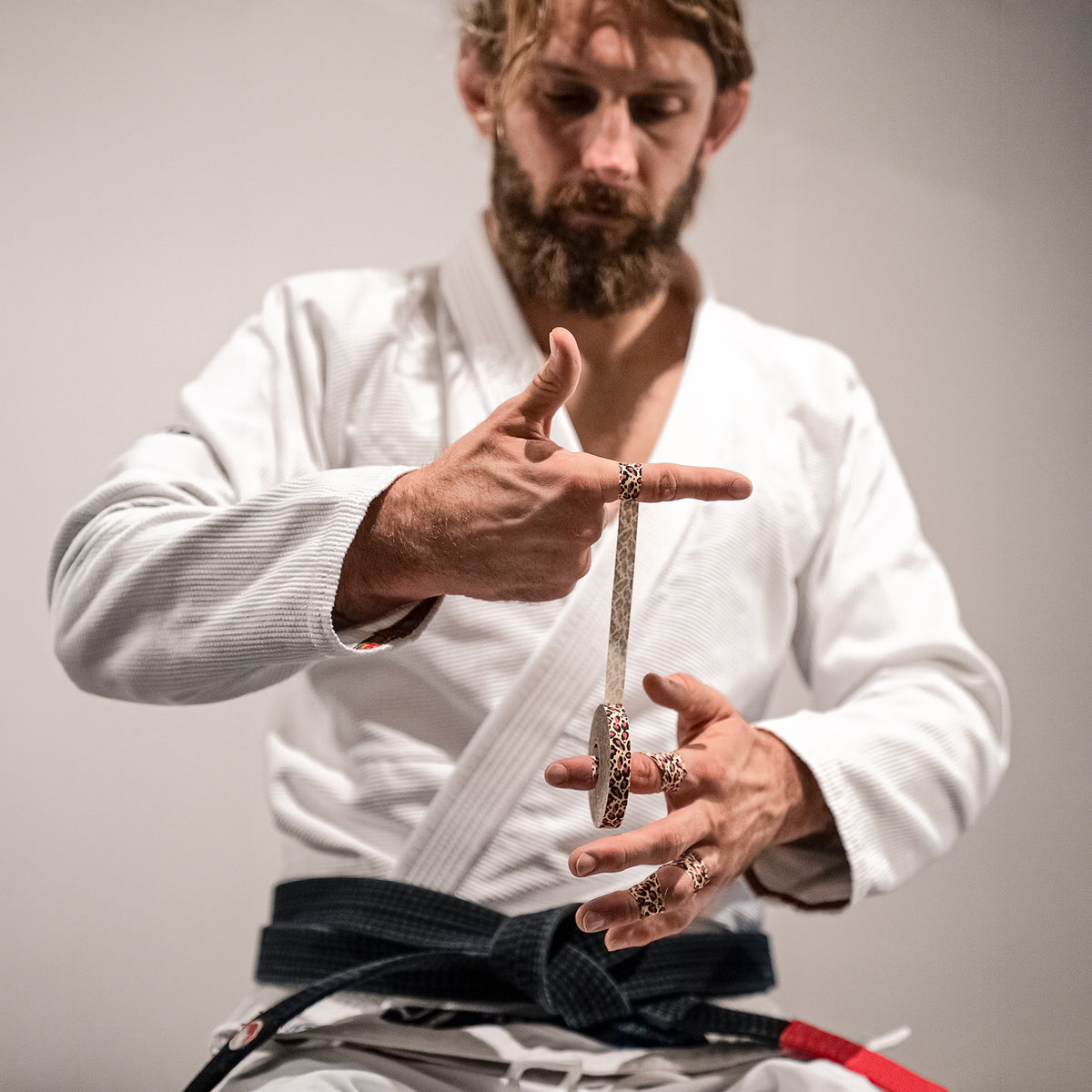 Bighorn X Adam Wardziński — Mat Animal Tape — Leopard Pattern