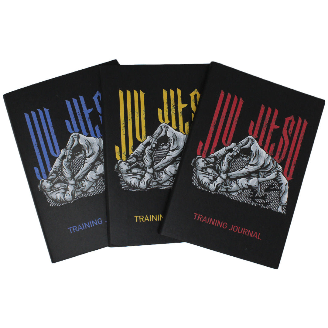 Jiu Jitsu Journal: Goals, Health &amp; Wellness, Blue