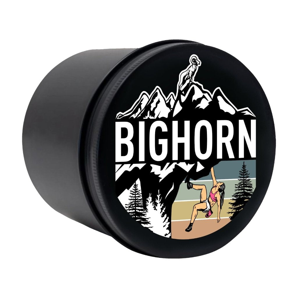 Climber Series Black Tin Can Holder for Climbers Tape, Large - Tape Not Included (Female)