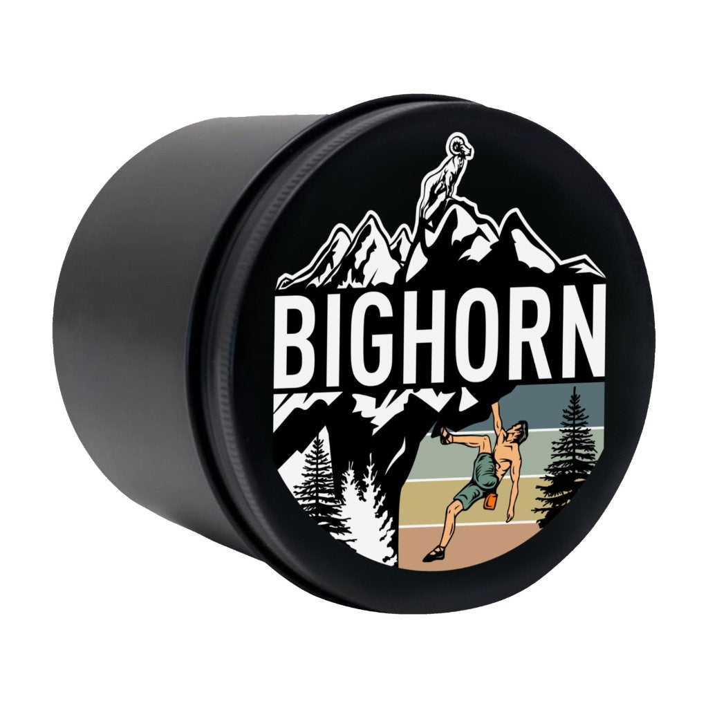 Climber Series Black Tin Can Holder for Climbers Tape, Large - Tape Not Included (Male)