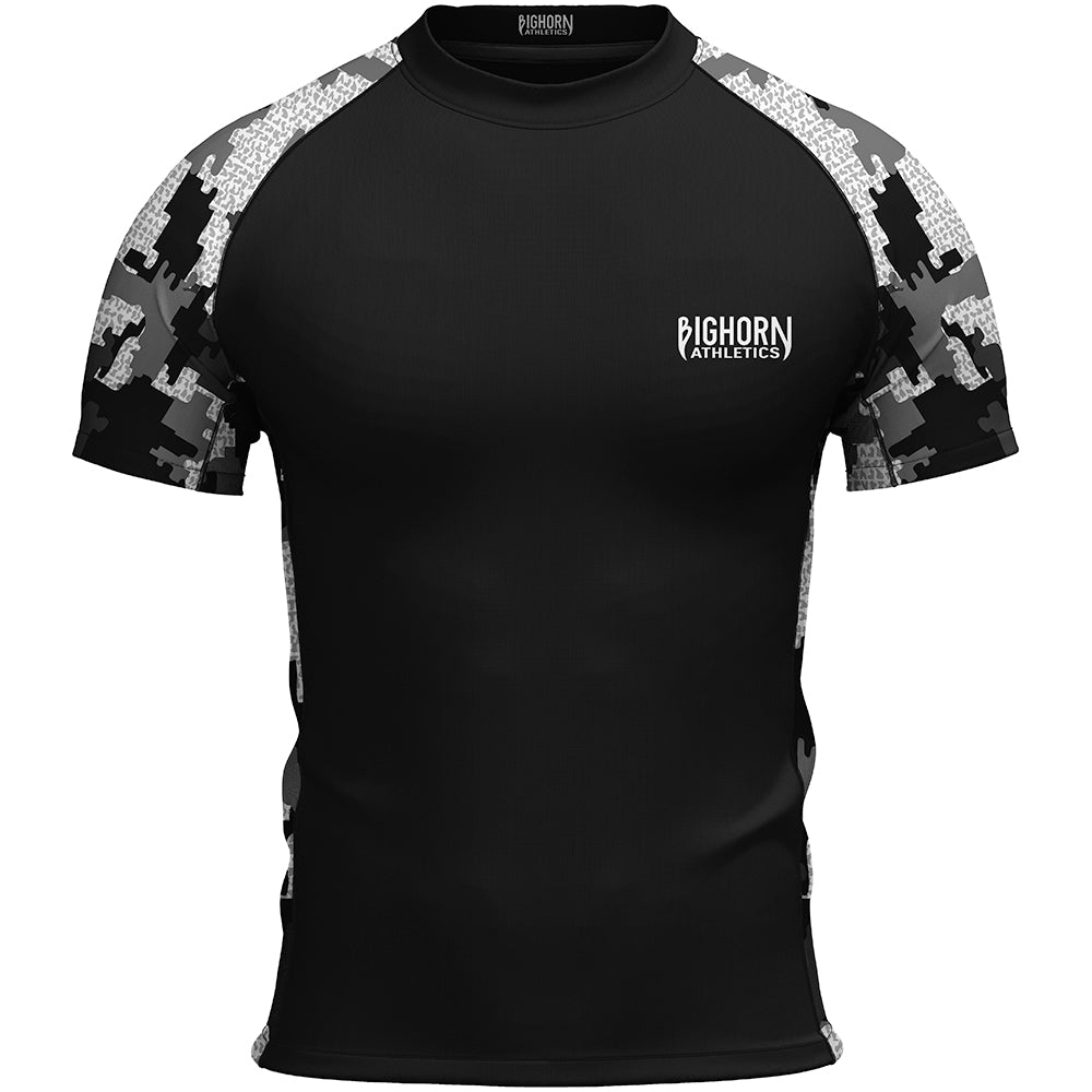 Jiu Jitsu Rash Guard – Alpine White Camo