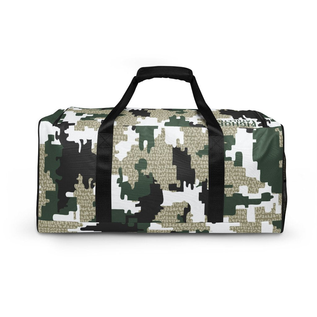 Unleash the Warrior: Military Green Camo Jiu Jitsu Duffle Bag - Warrior Edition