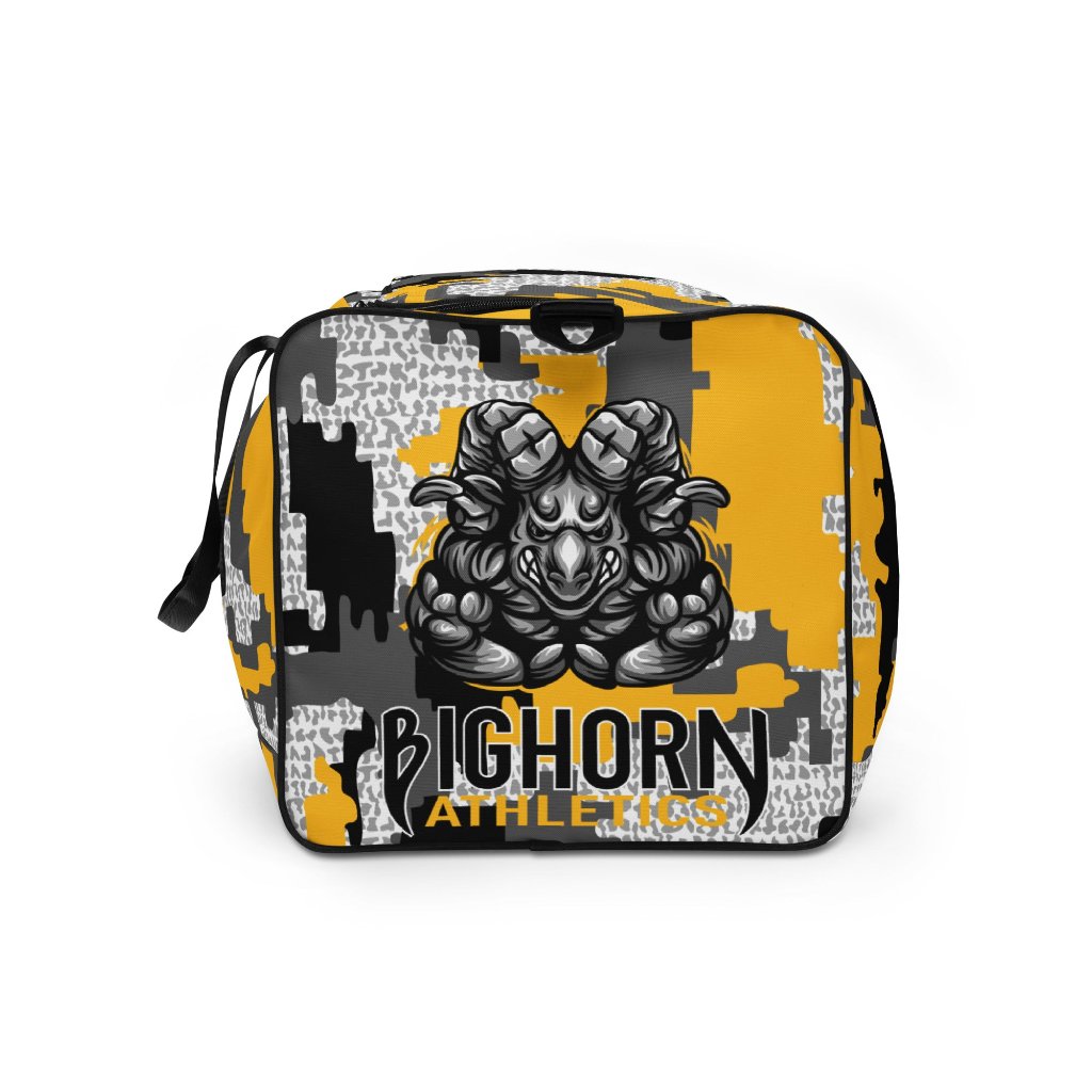 Yellow Jiu Jitsu Camo Duffle Bag - Competition Series