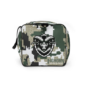 Unleash the Warrior: Military Green Camo Jiu Jitsu Duffle Bag - Warrior Edition