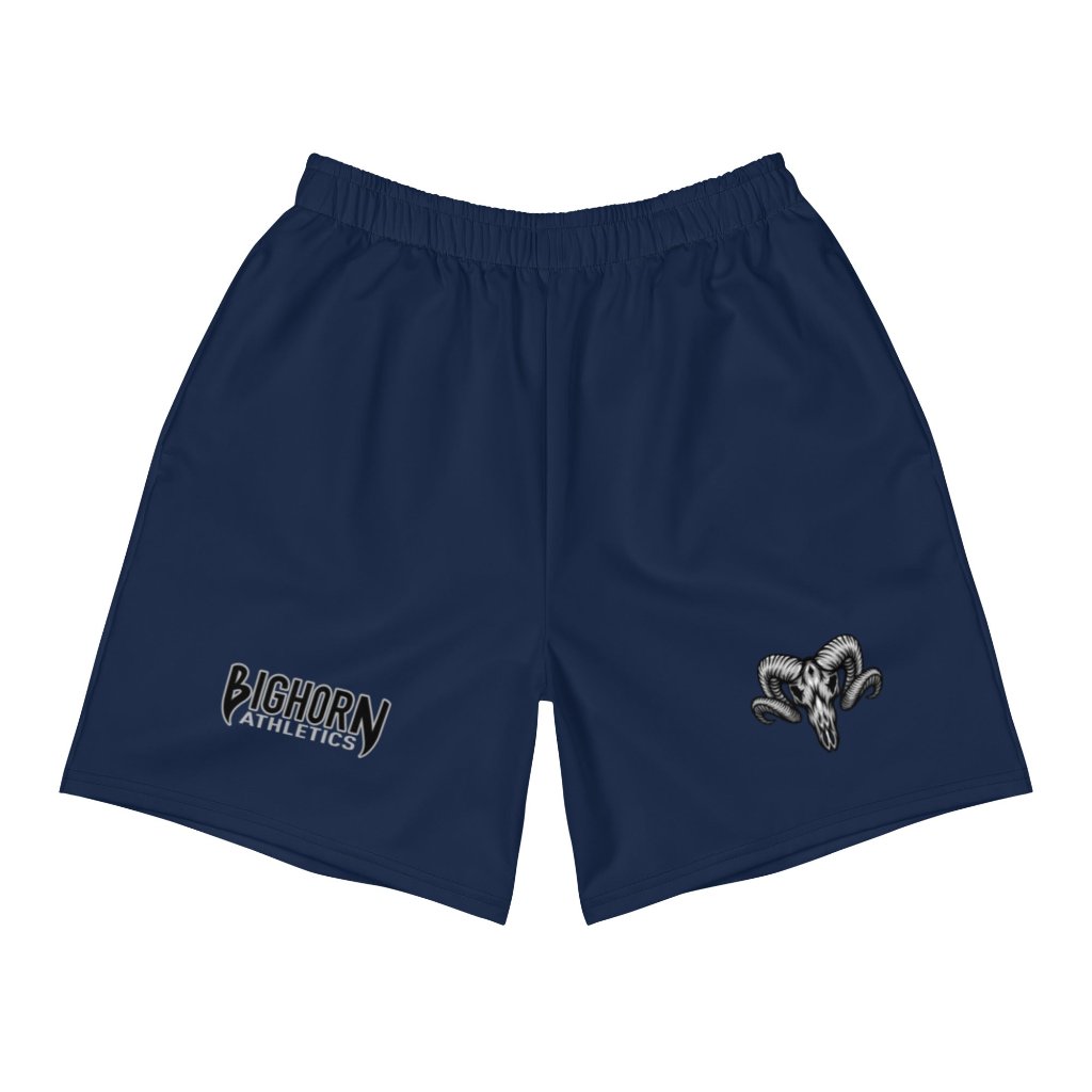 &quot;The Jiu Jitsu Ram&quot; Men&#39;s Athletic Shorts (Navy)