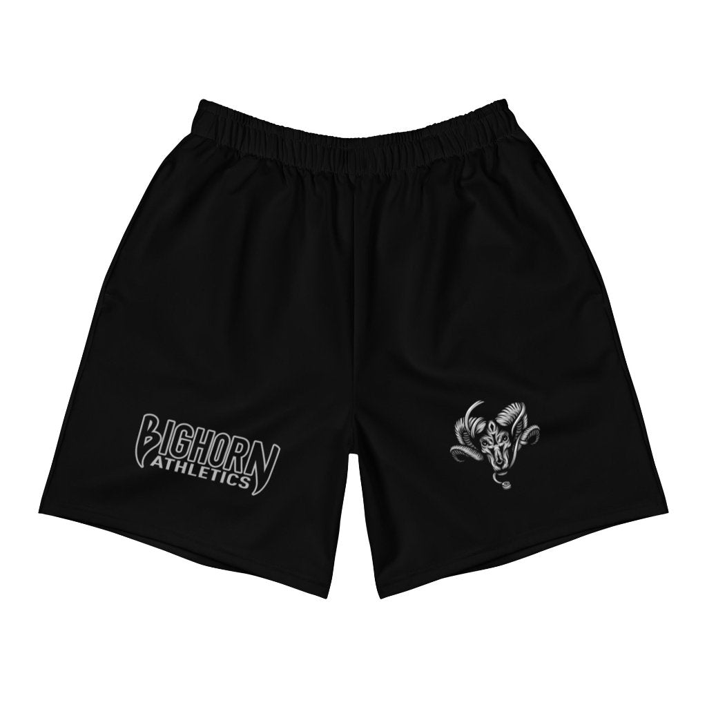 &quot;The Jiu Jitsu Ram&quot; Men&#39;s Athletic Training Shorts (Black)