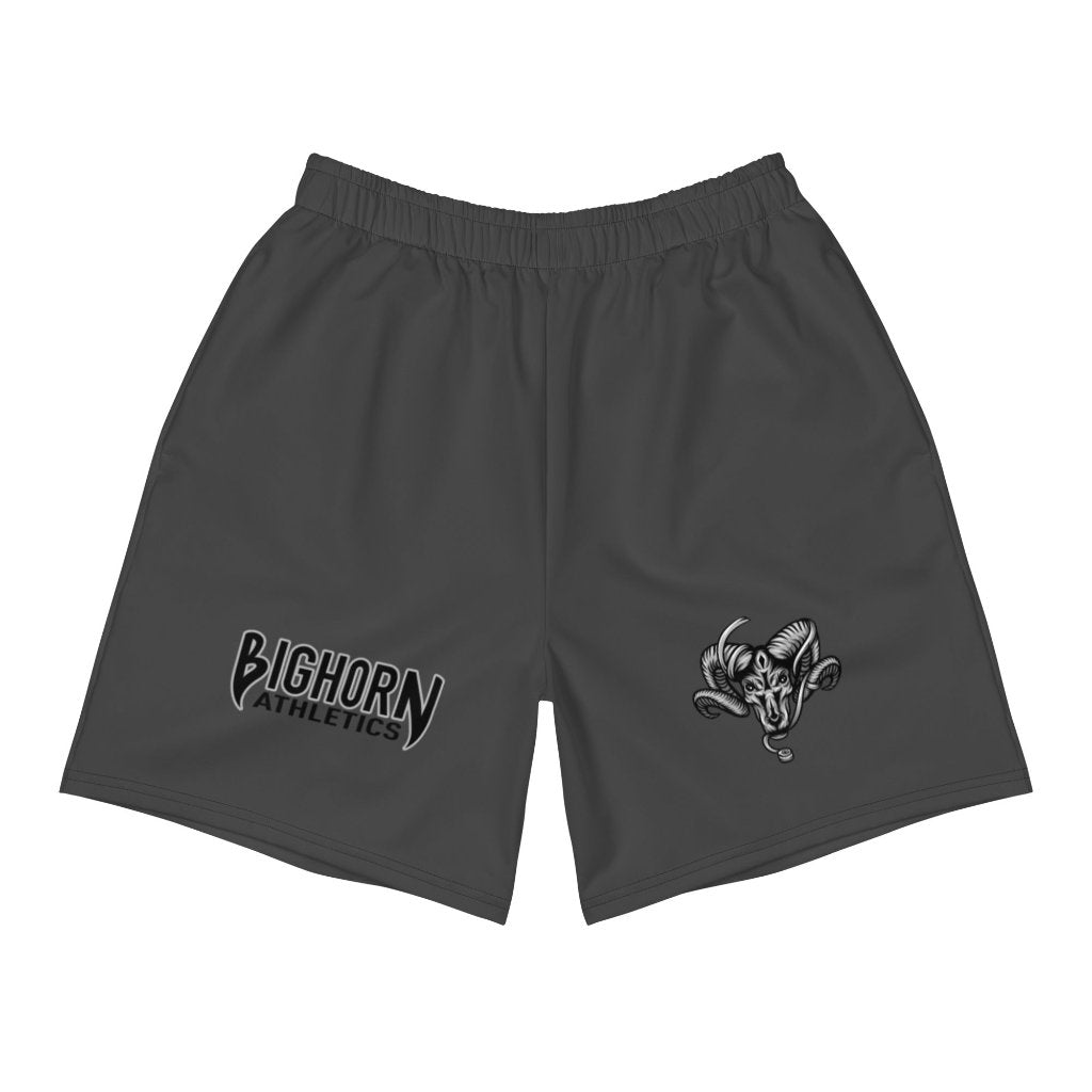&quot;The Jiu Jitsu Ram&quot; Men&#39;s Athletic Training Shorts (Eclipse Grey)